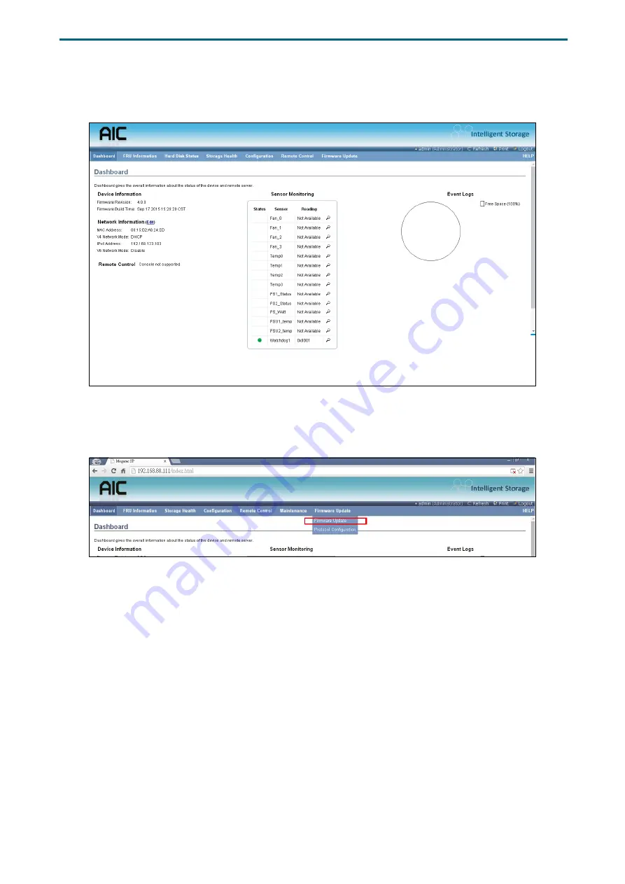 AIC J4024-02 User Manual Download Page 95