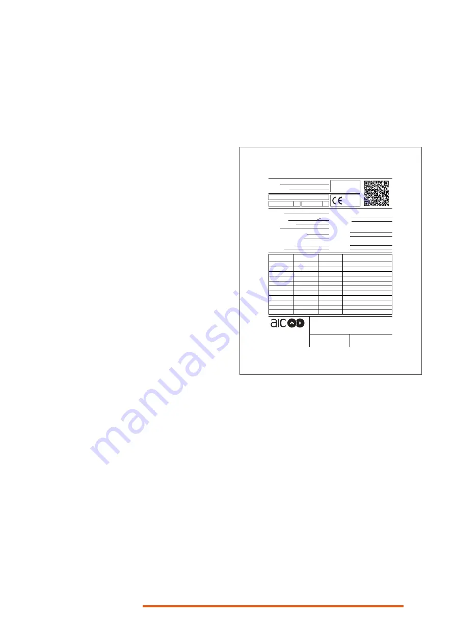 AIC N 100 WH Installation And Maintenance Manual Download Page 7