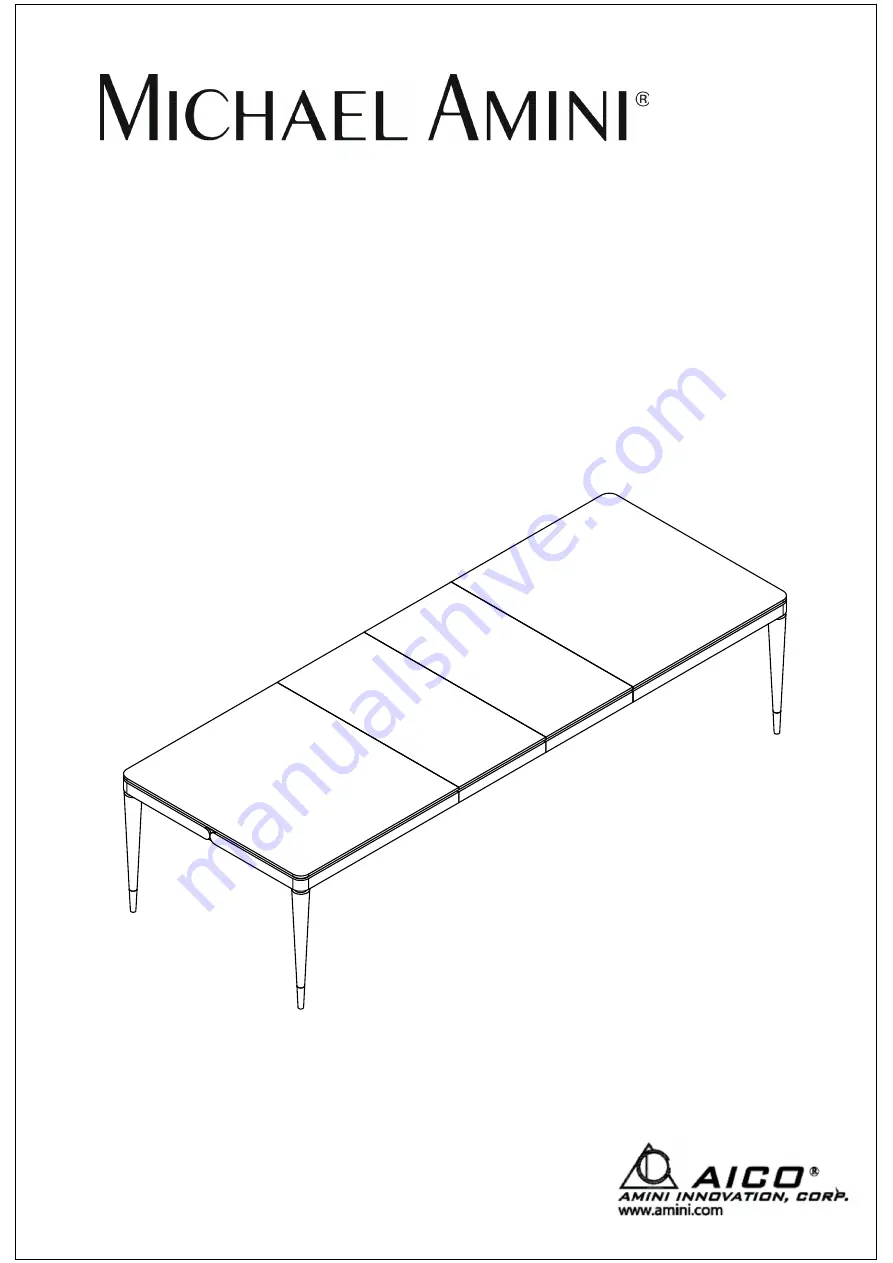 Aico Michael Amini Lanterna 9032000-823 Assembly Instructions Download Page 1