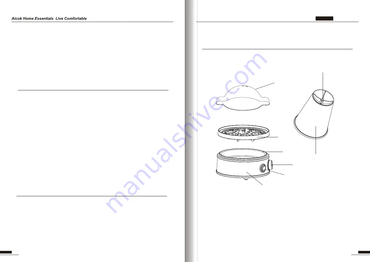 Aicok EB-06BD Instructions Manual Download Page 3