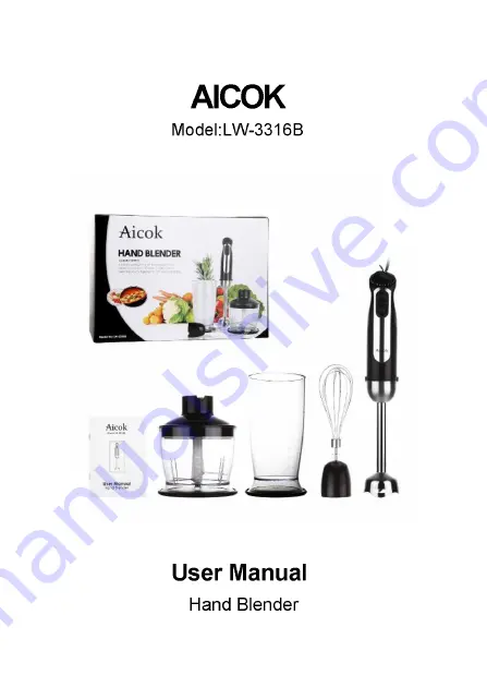 Aicok LW-3316B User Manual Download Page 1