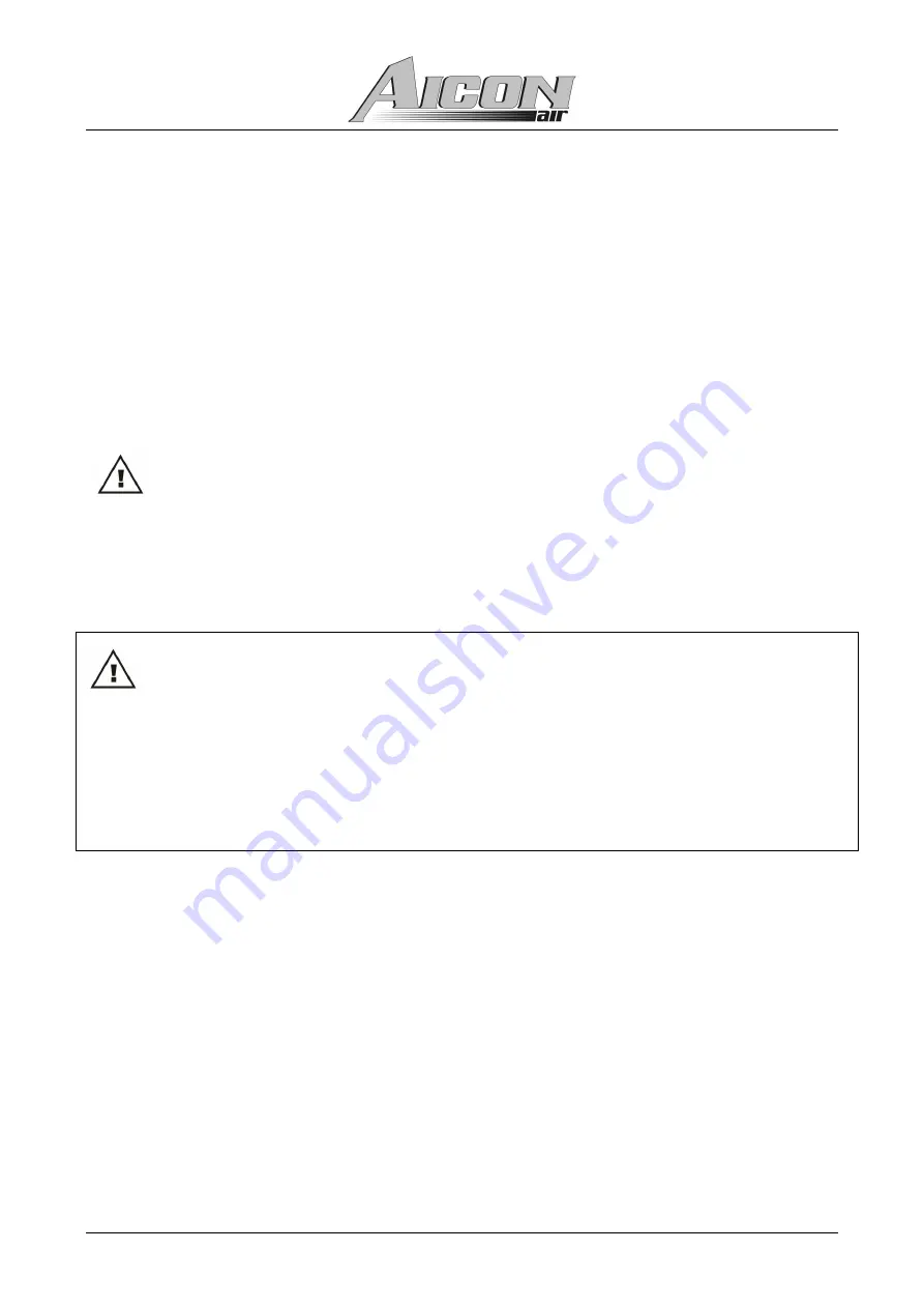 Aicon Air DAC3030 Instructions For Use Manual Download Page 4