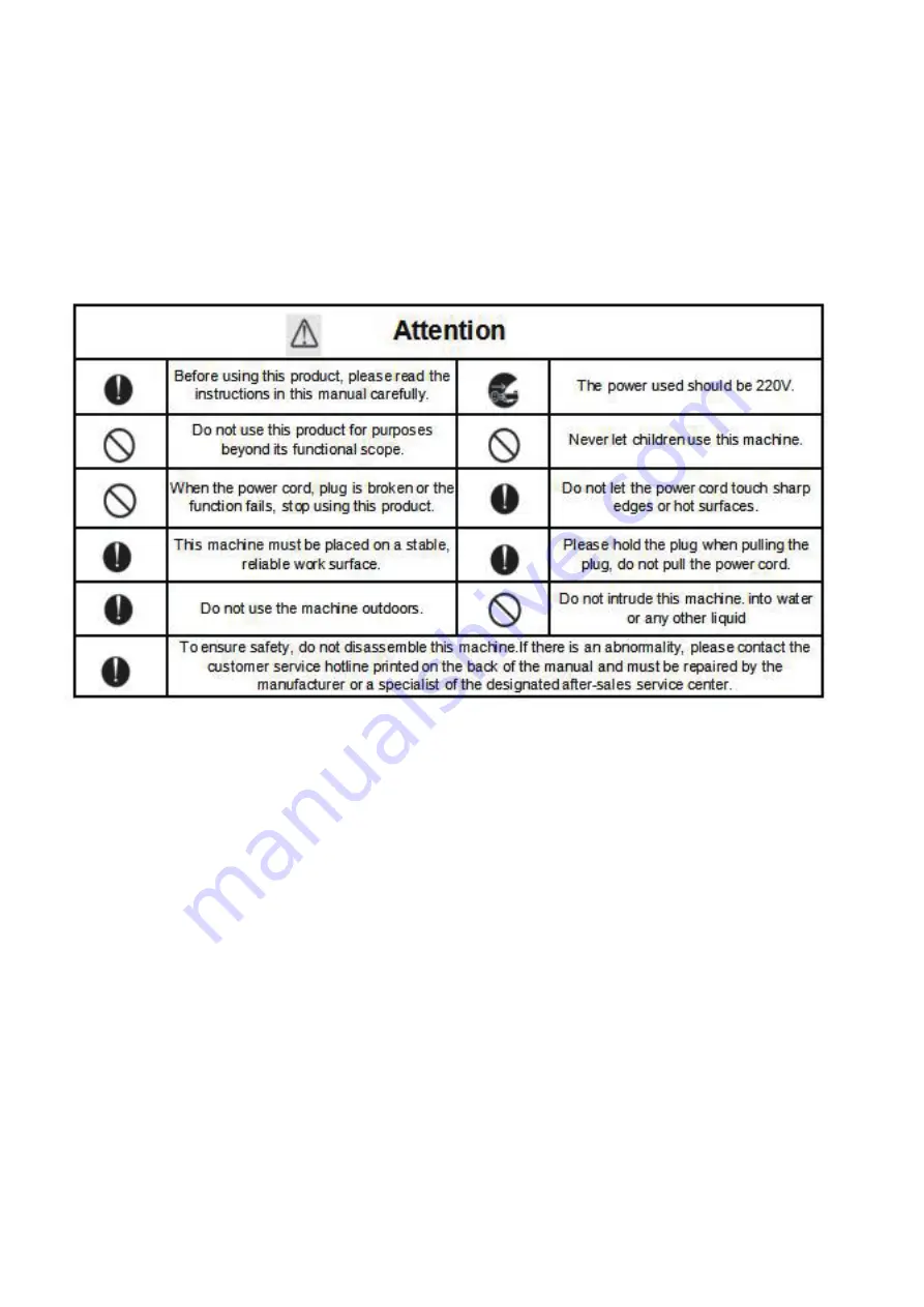 AICOOK NY-8668MJA Instruction Manual Download Page 4