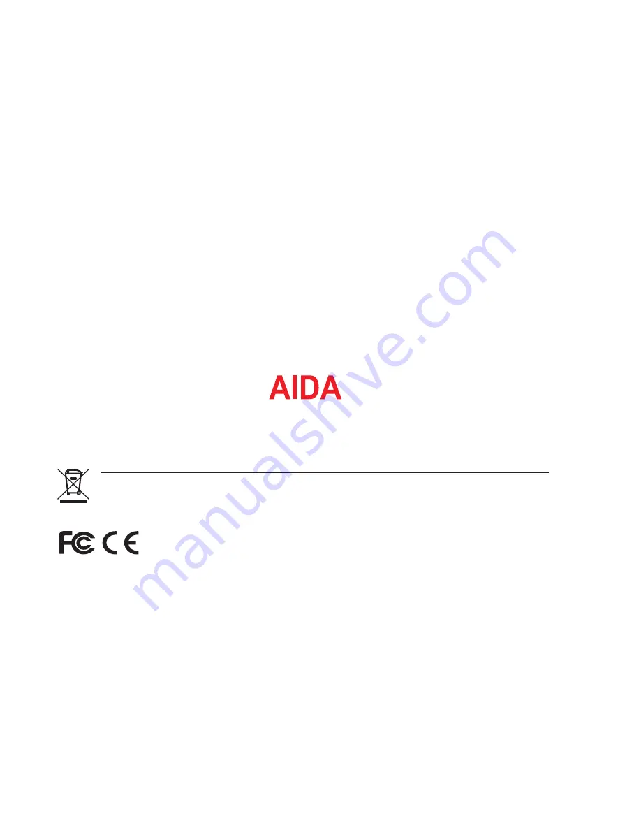 AIDA UCON-SDI Operation Manual Download Page 12