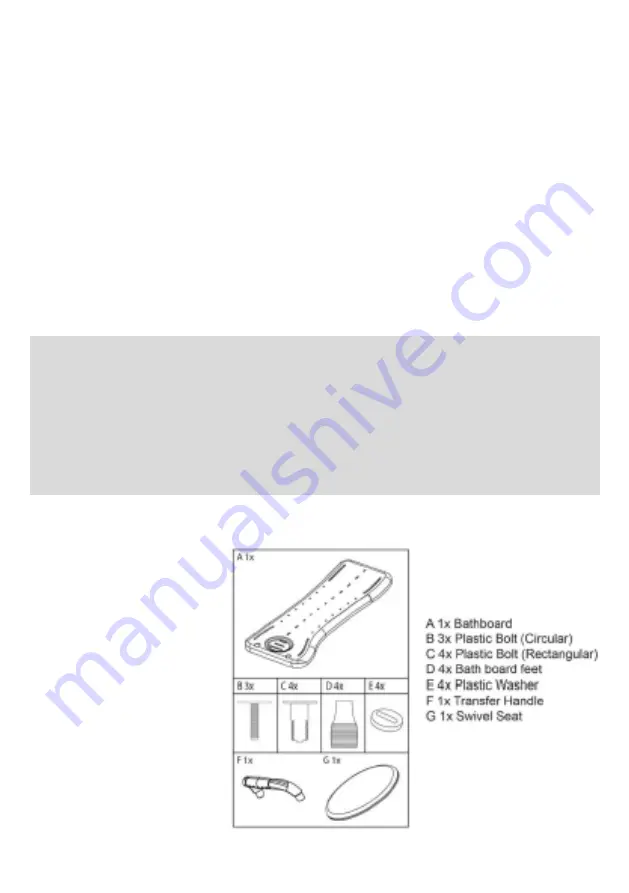 aidapt VR110T Fixing And Maintenance Instructions Download Page 2