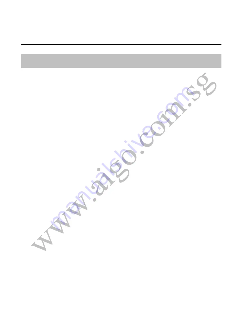 Aigo MP5901 User Manual Download Page 6