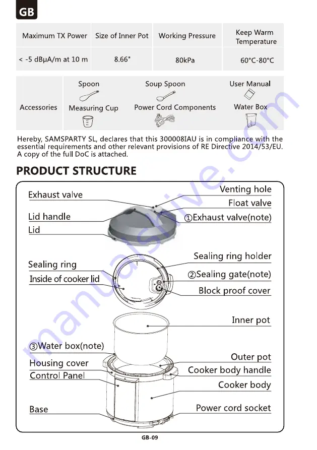 AIGOSTAR 300008IAU Instruction Manual Download Page 12