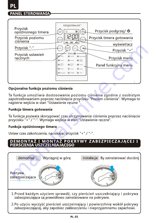 AIGOSTAR 300008IAU Скачать руководство пользователя страница 58