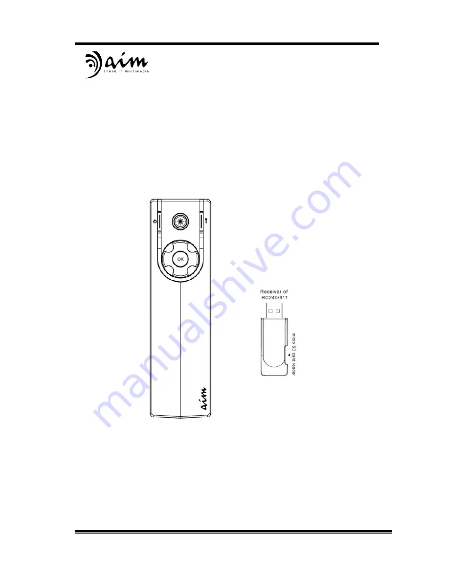 Aim RF240/611 User Manual Download Page 1