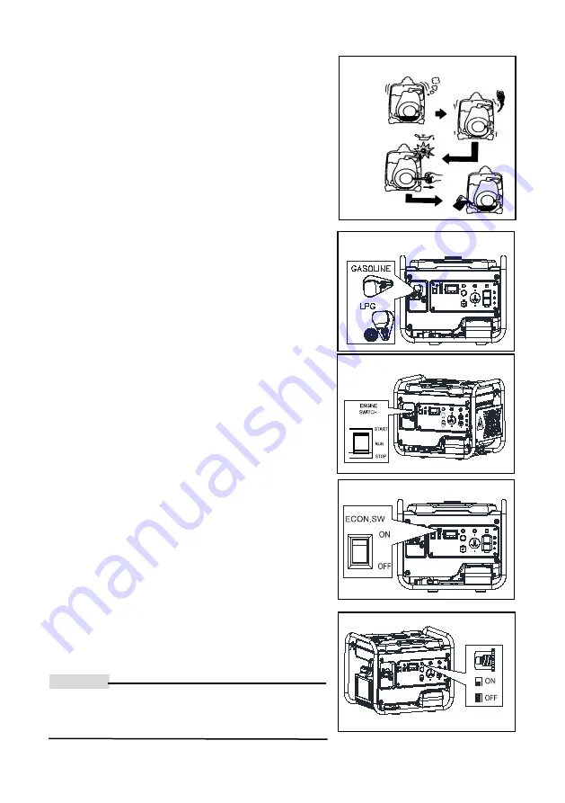 AIMS Power GEN3850W120VD Manual Download Page 7