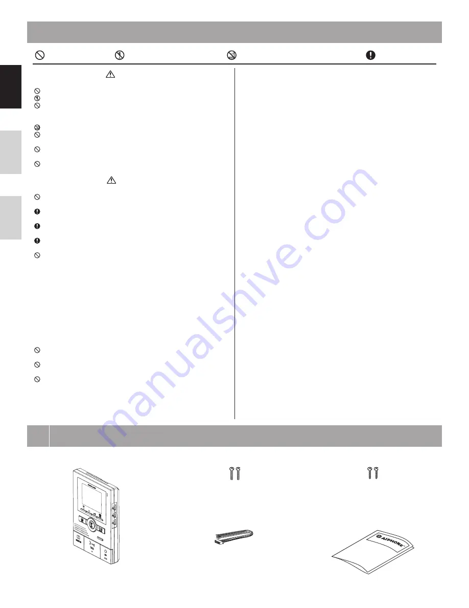 Aiphone JK-1MED Installation And Operation Manual Download Page 2