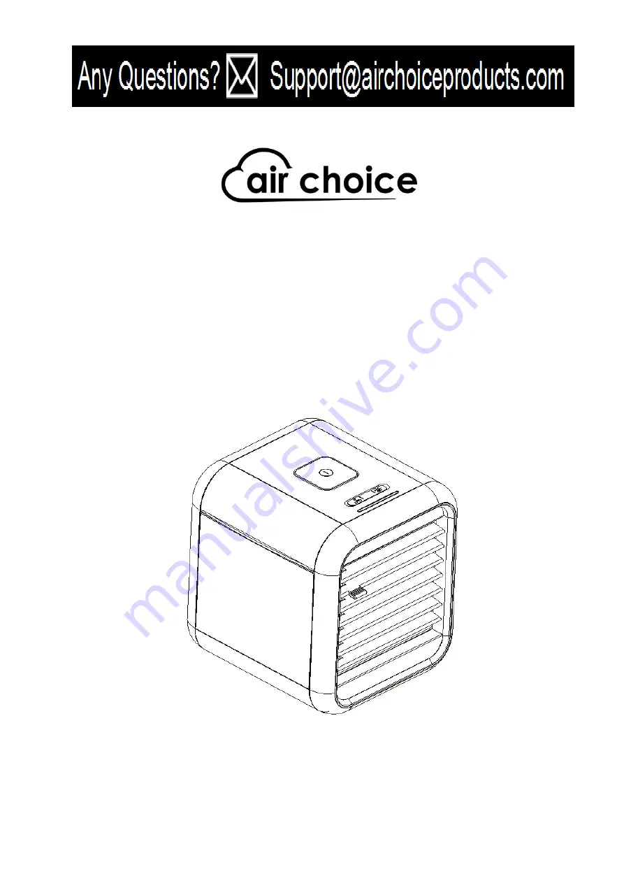 air choice AC801 Скачать руководство пользователя страница 1