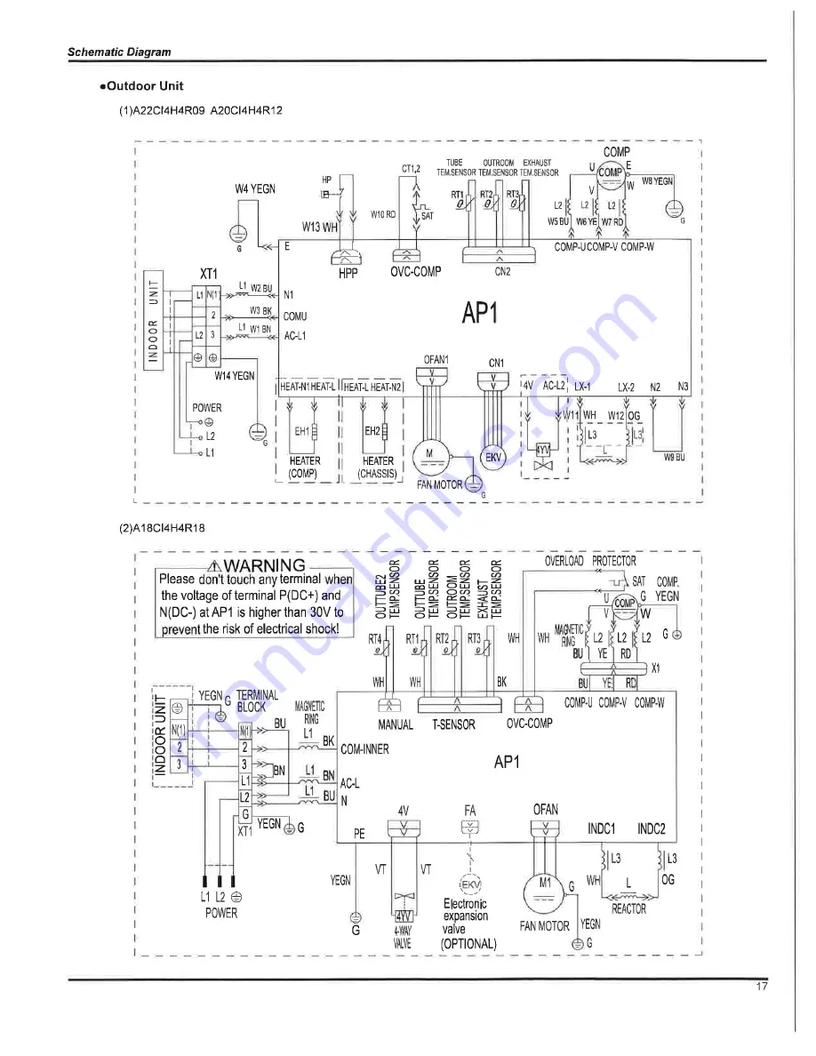 Air-Con A18CI4H4R18 Скачать руководство пользователя страница 17