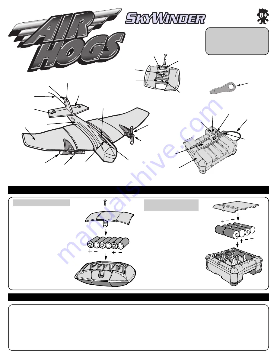 Air Hogs Air Hogs Skywinder Instructions Manual Download Page 1