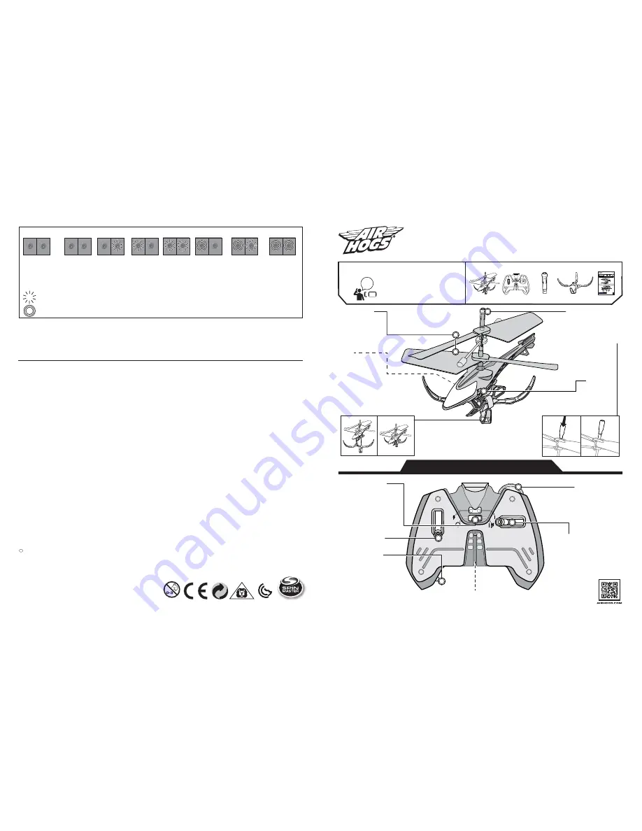 Air Hogs AXIS 200 Instruction Manual Download Page 1