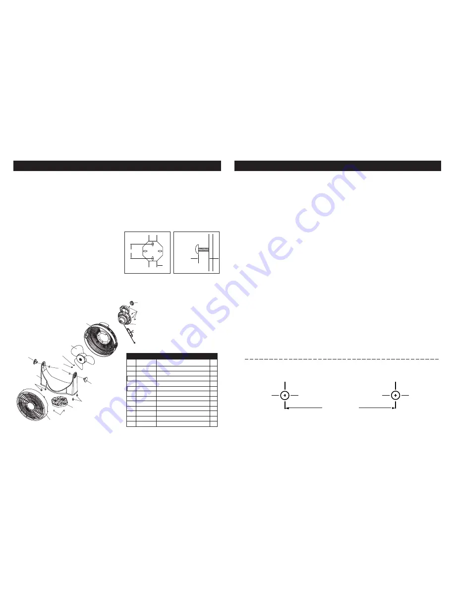 Air King 4TM65A Operating Instructions & Parts Manual Download Page 2