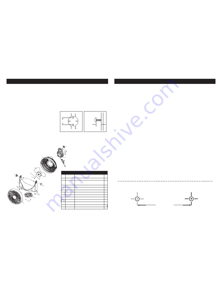 Air King 4TM65A Operating Instructions & Parts Manual Download Page 3