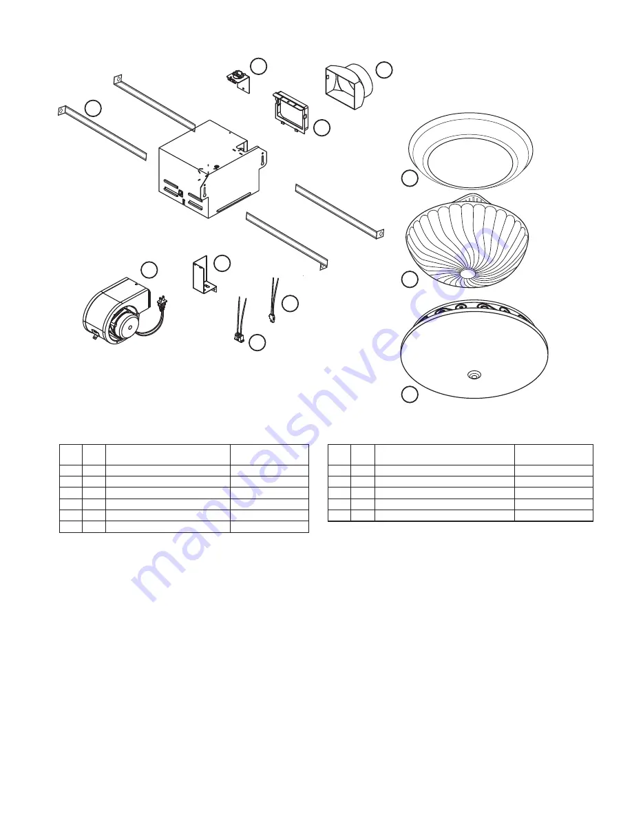 Air King AKLC70DRSB Operating Manual Download Page 12