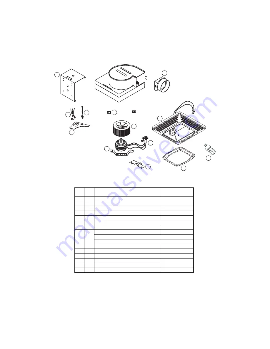 Air King BFQF60 Important Instructions & Operating Manual Download Page 12