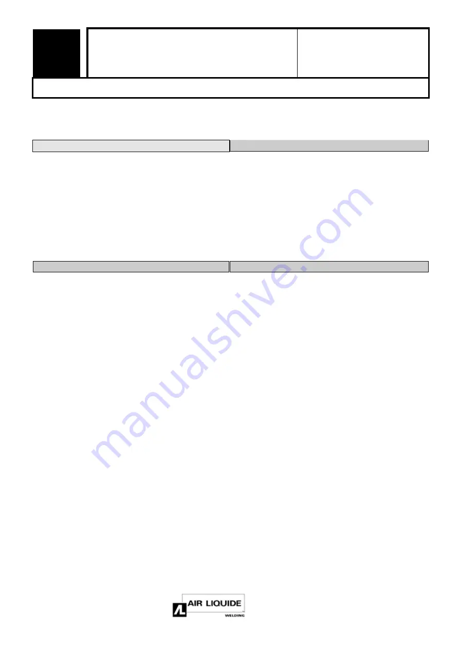 Air Liquide 0408-2050 Safety Instruction For Use And Maintenance Download Page 12