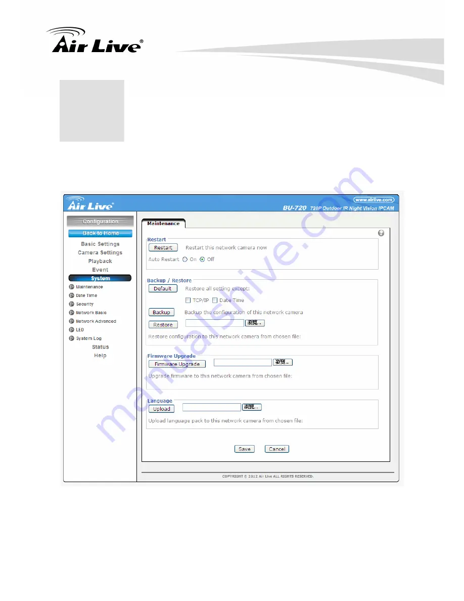 Air Live BU-720 User Manual Download Page 45