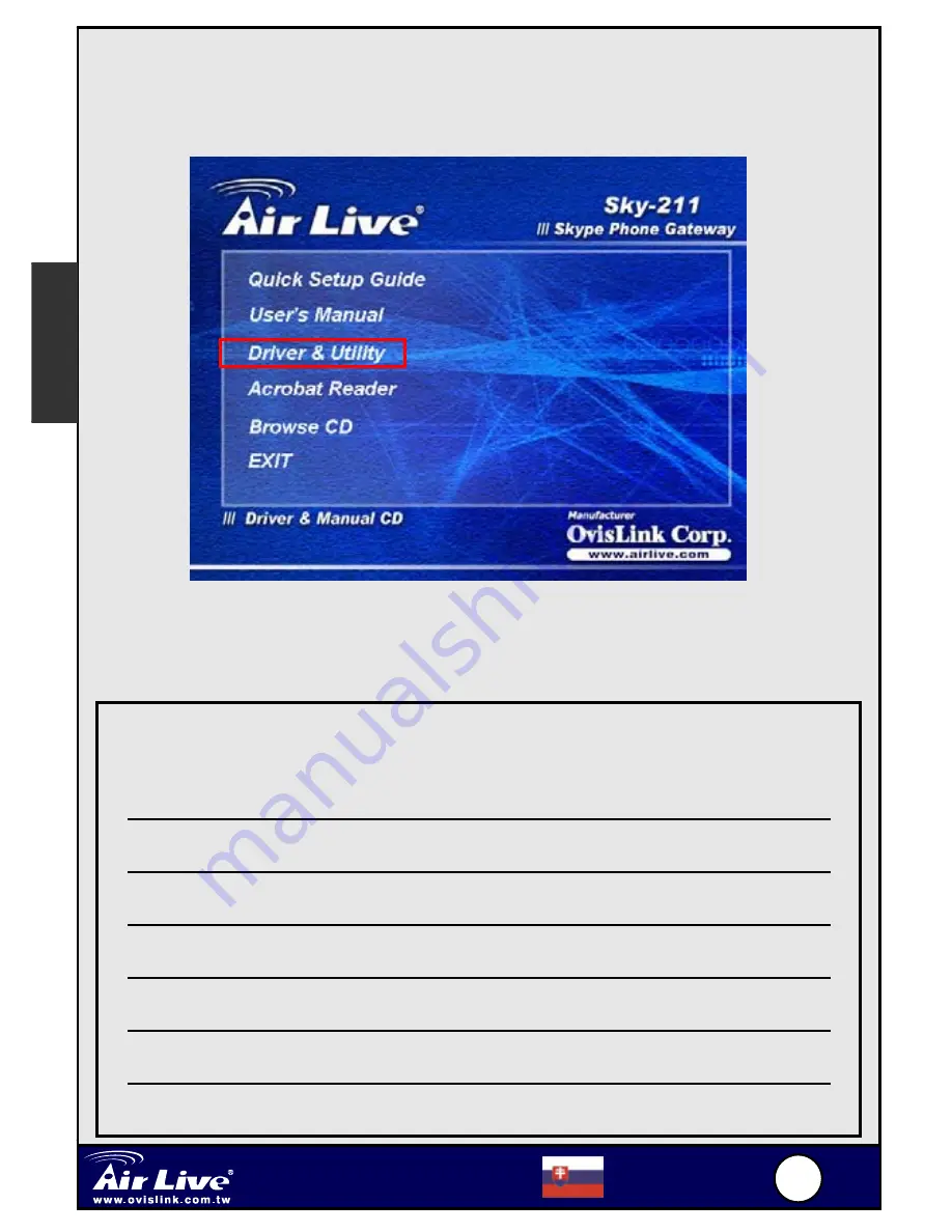 Air Live SKY-211 Quick Setup Manual Download Page 49