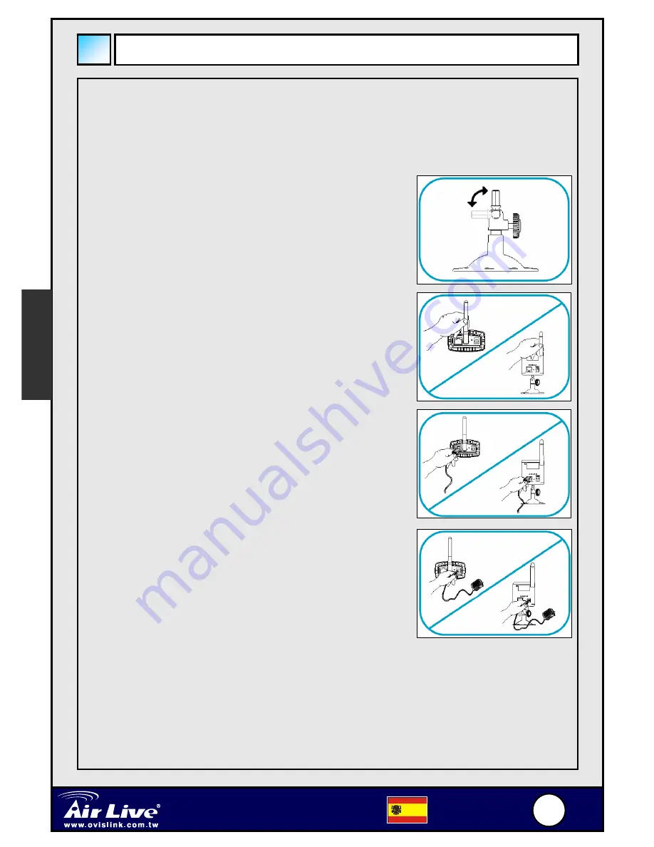 Air Live WL-5400CAM Quick Setup Manual Download Page 17