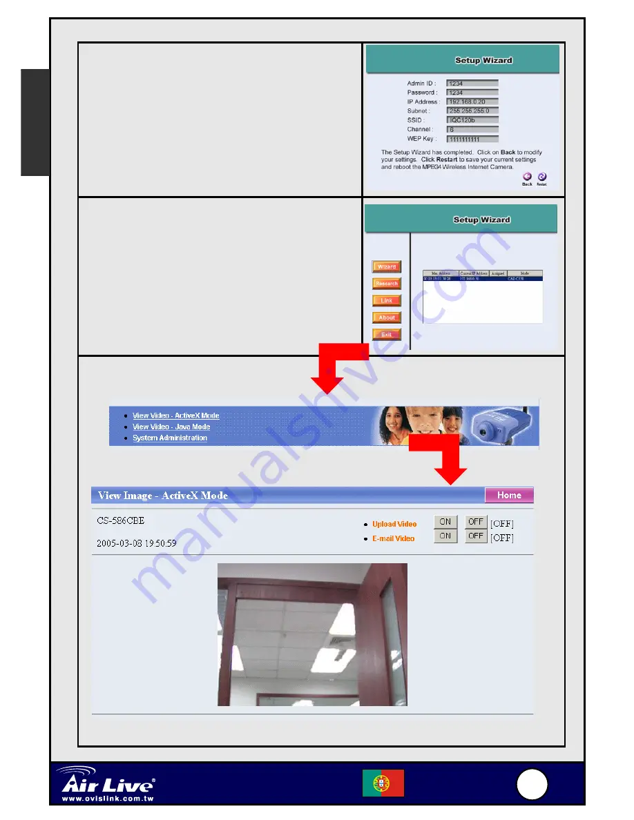 Air Live WL-5400CAM Quick Setup Manual Download Page 49