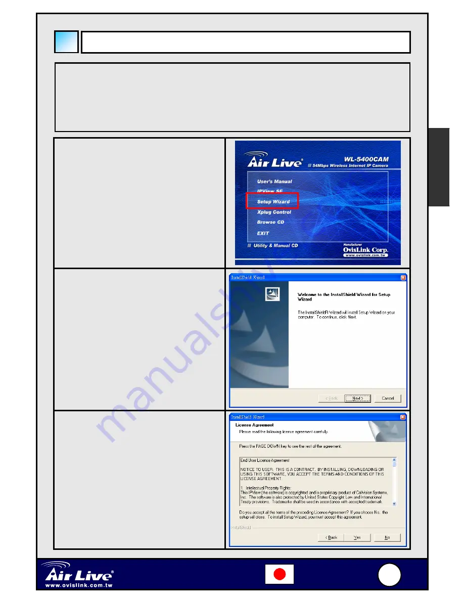 Air Live WL-5400CAM Quick Setup Manual Download Page 52