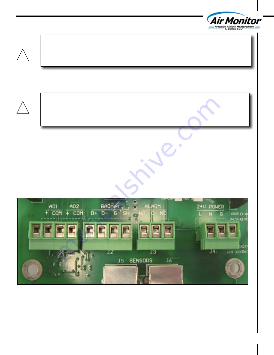 Air Monitor ELECTRA-flo G5 Скачать руководство пользователя страница 8