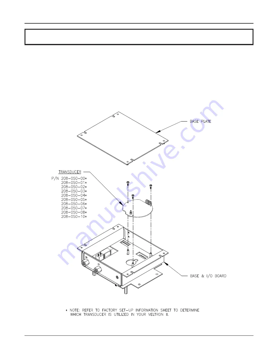 Air Monitor VELTRON II Installation, Operation And Maintenance Manual Download Page 70