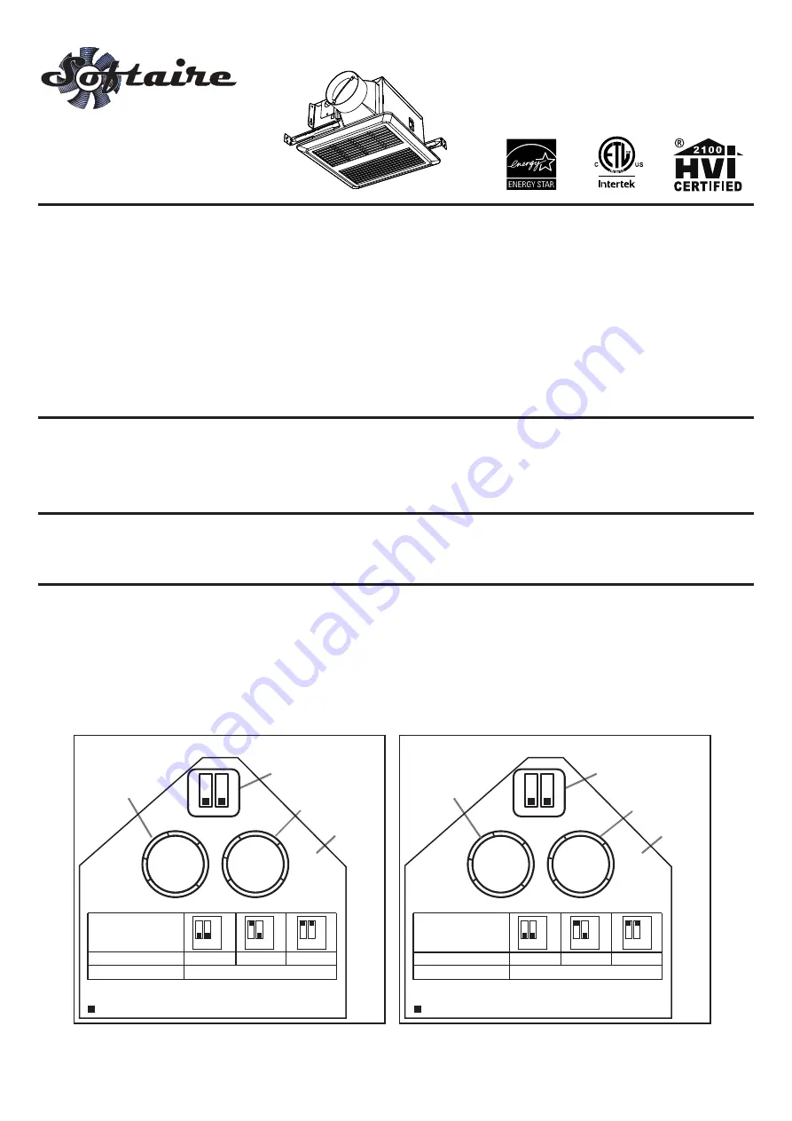 Air Specialties Softaire SA-90DC3 Manual Download Page 1