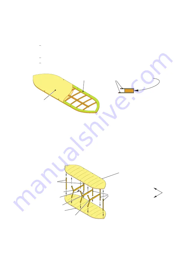 Aircraft in Miniature Limited Historic Wings Wright Flyer 1 1903 Assembly Instructions Manual Download Page 6