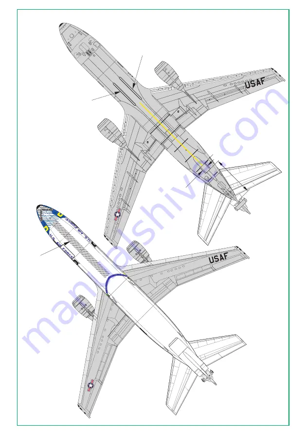 Aircraft in Miniature Limited TRANSPORT WINGS KC-10A EXTENDER Instructions Manual Download Page 17