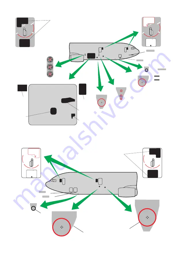 Aircraft in Miniature Limited TRANSPORT WINGS KC-10A EXTENDER Instructions Manual Download Page 21