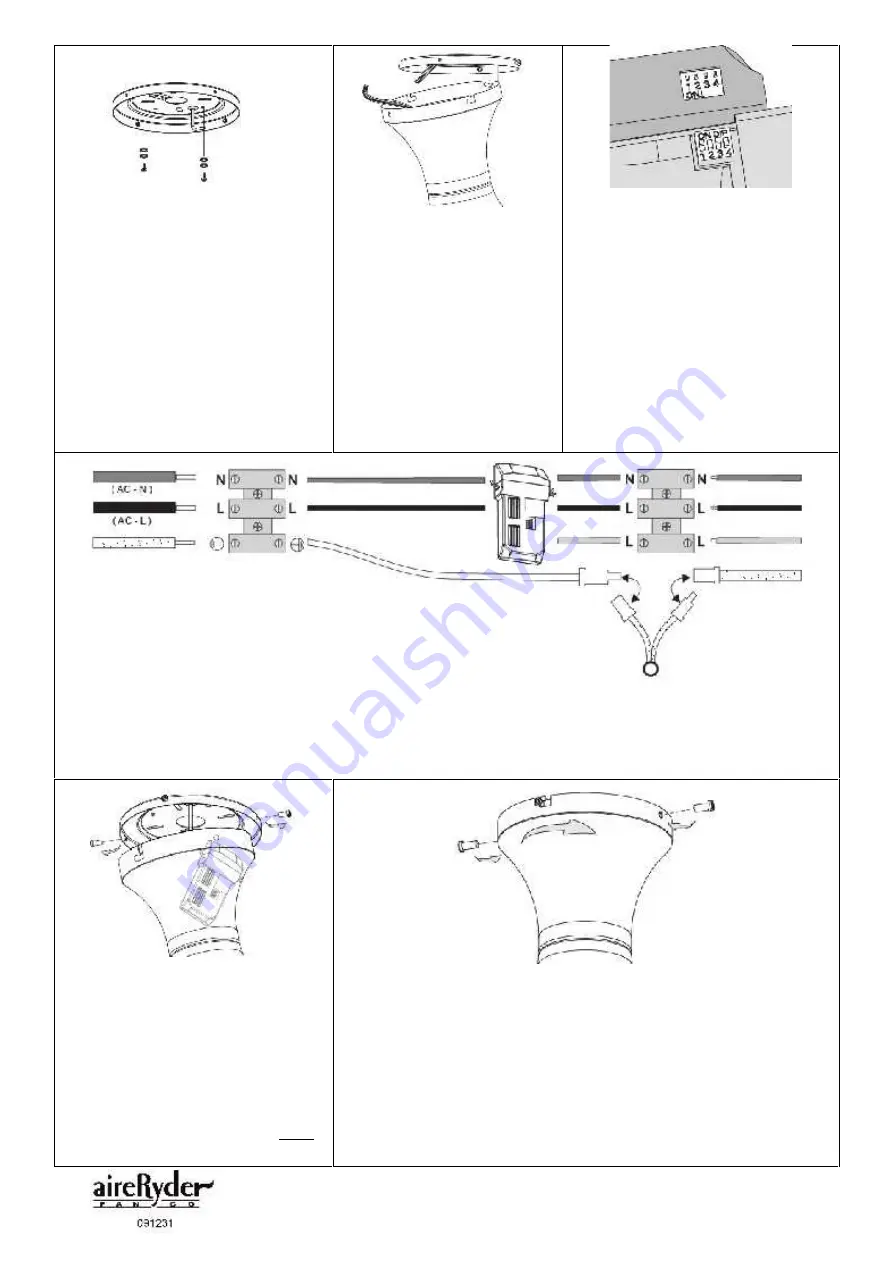 aireRyder FN72238 Instructions For Installation And Use Manual Download Page 15