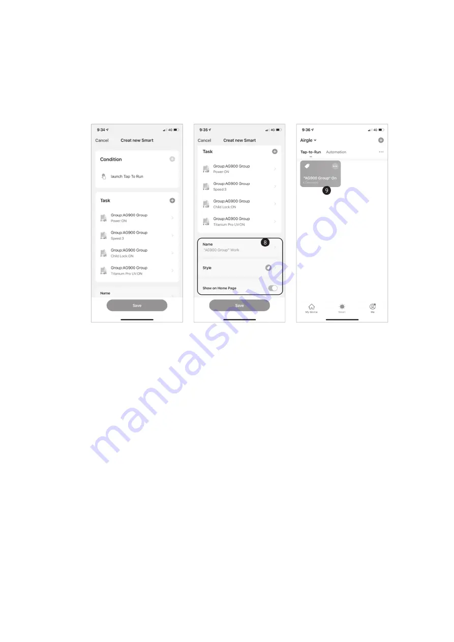 Airgle AG600 Owner'S Manual Download Page 22