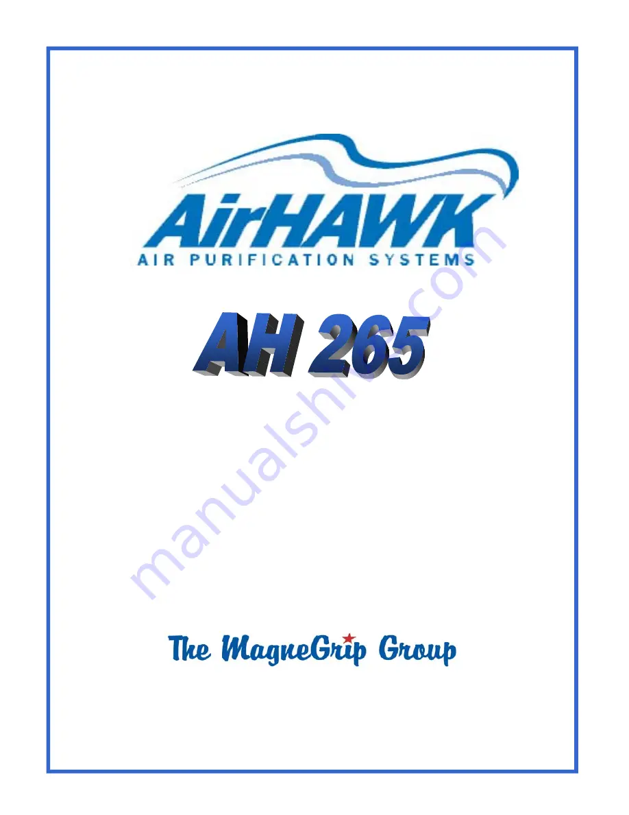 AirHawk AH 265 User Manual Download Page 1