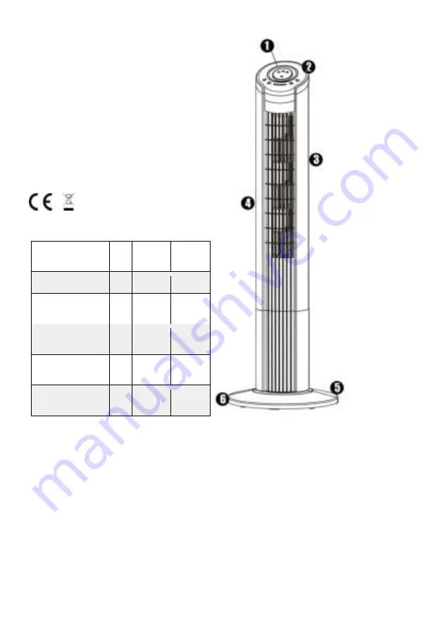 AirKing AKTN-107BK Скачать руководство пользователя страница 4