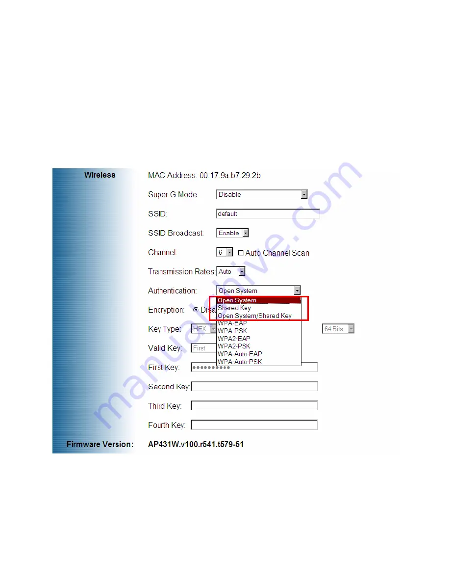 Airlink101 AP431W User Manual Download Page 16