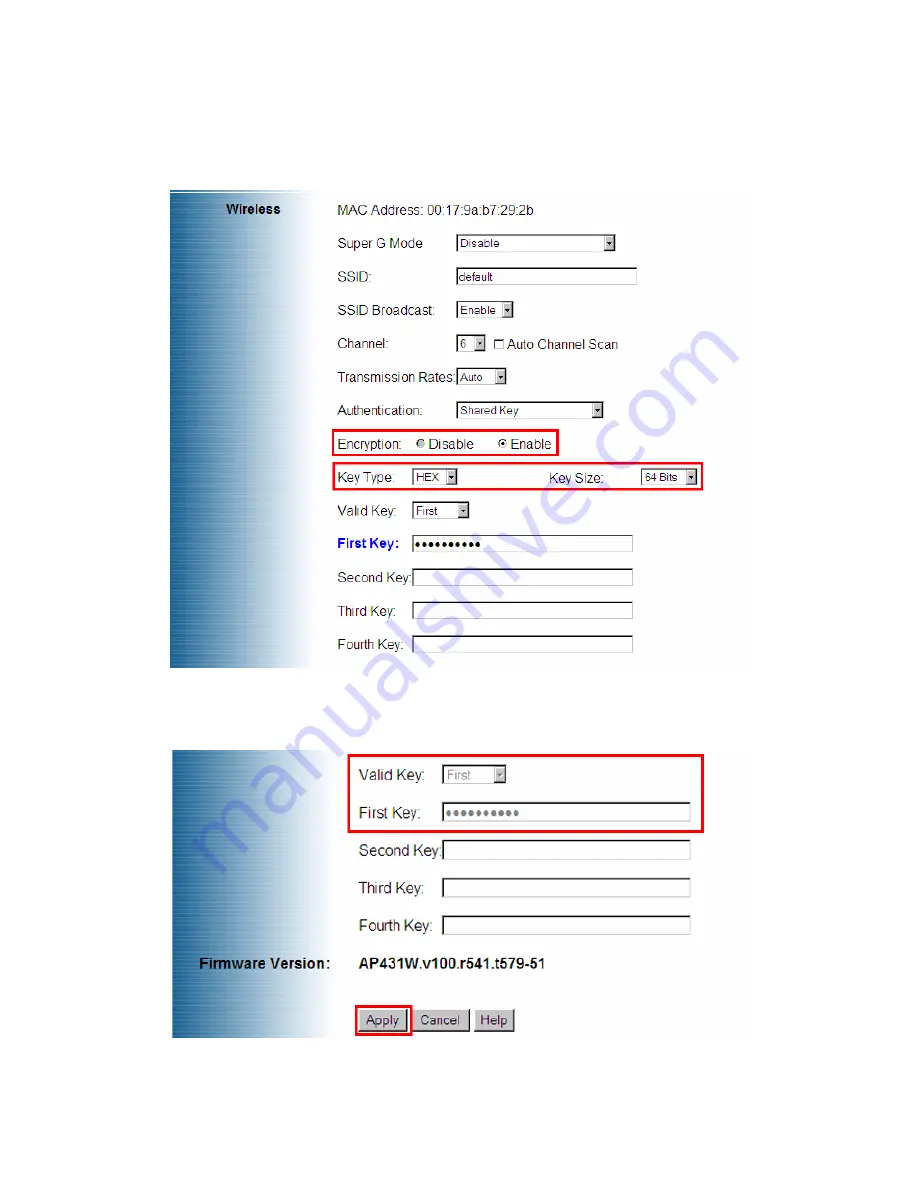 Airlink101 AP431W User Manual Download Page 17