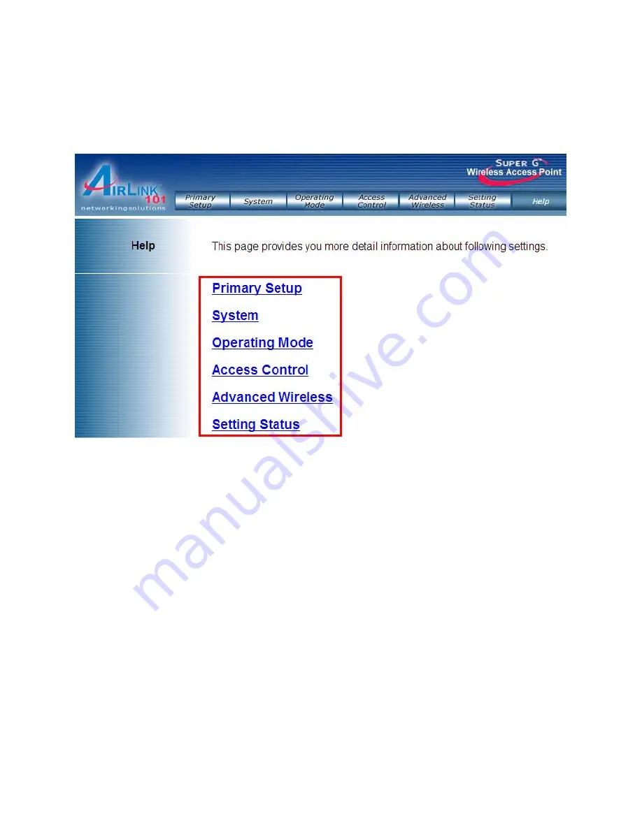 Airlink101 AP431W User Manual Download Page 39