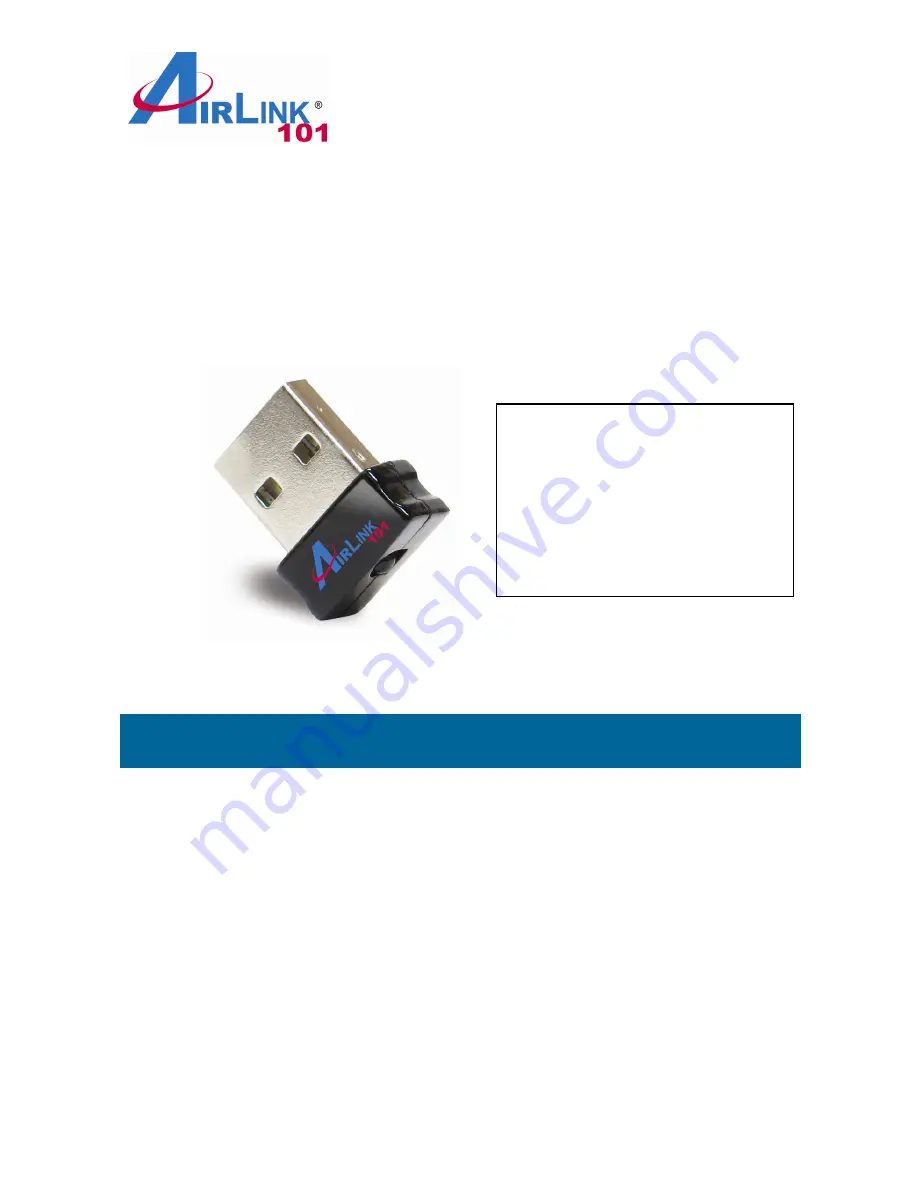 Airlink101 AWLL5099 Quick Installation Manual Download Page 1