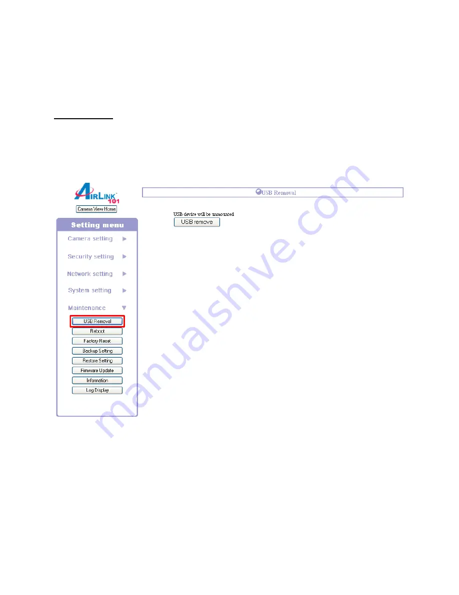 Airlink101 SkyIPCam 650 User Manual Download Page 44