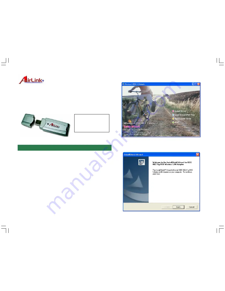 Airlinkplus AWLL3025 Quick Installation Manual Download Page 1