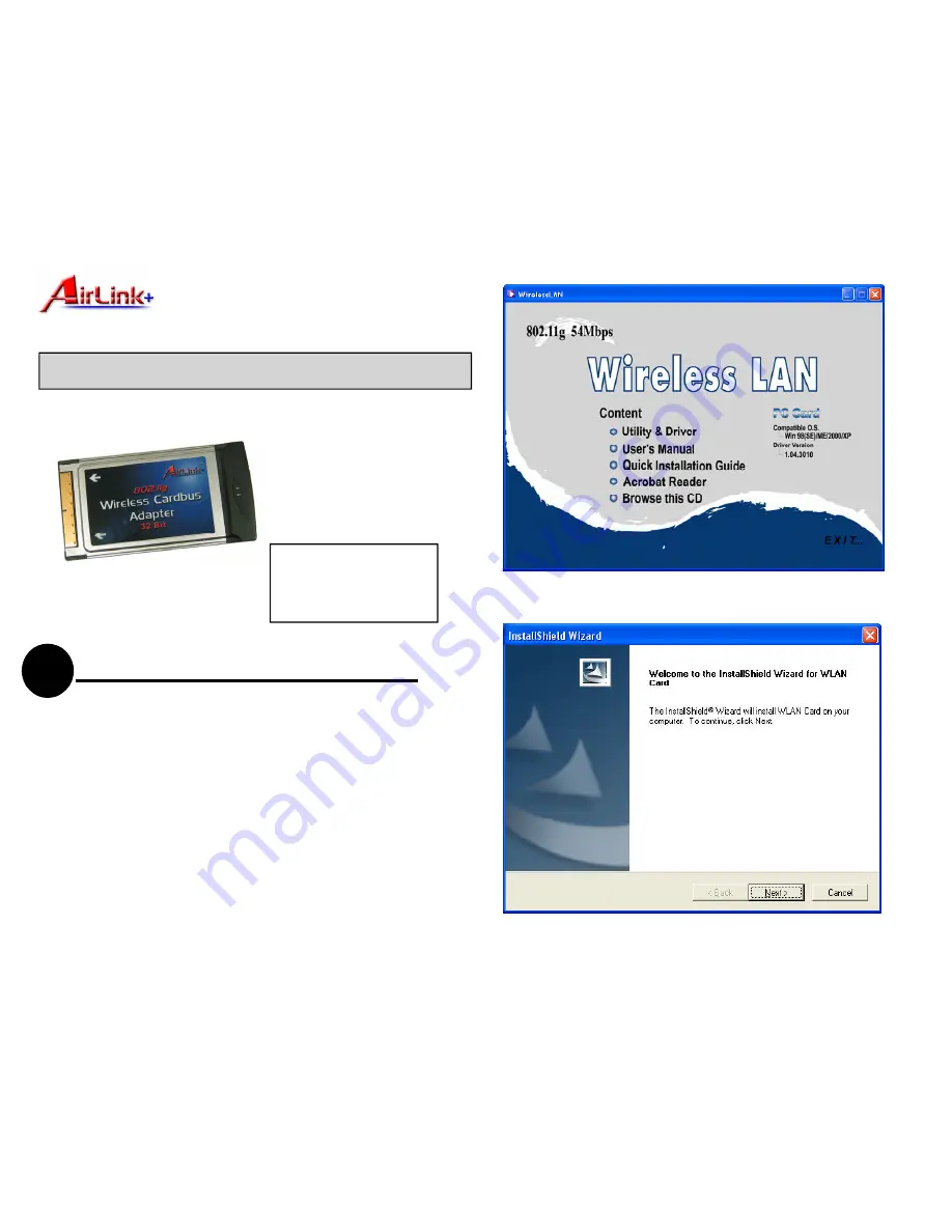 Airlinkplus WLC3010 Quick Installation Manual Download Page 1