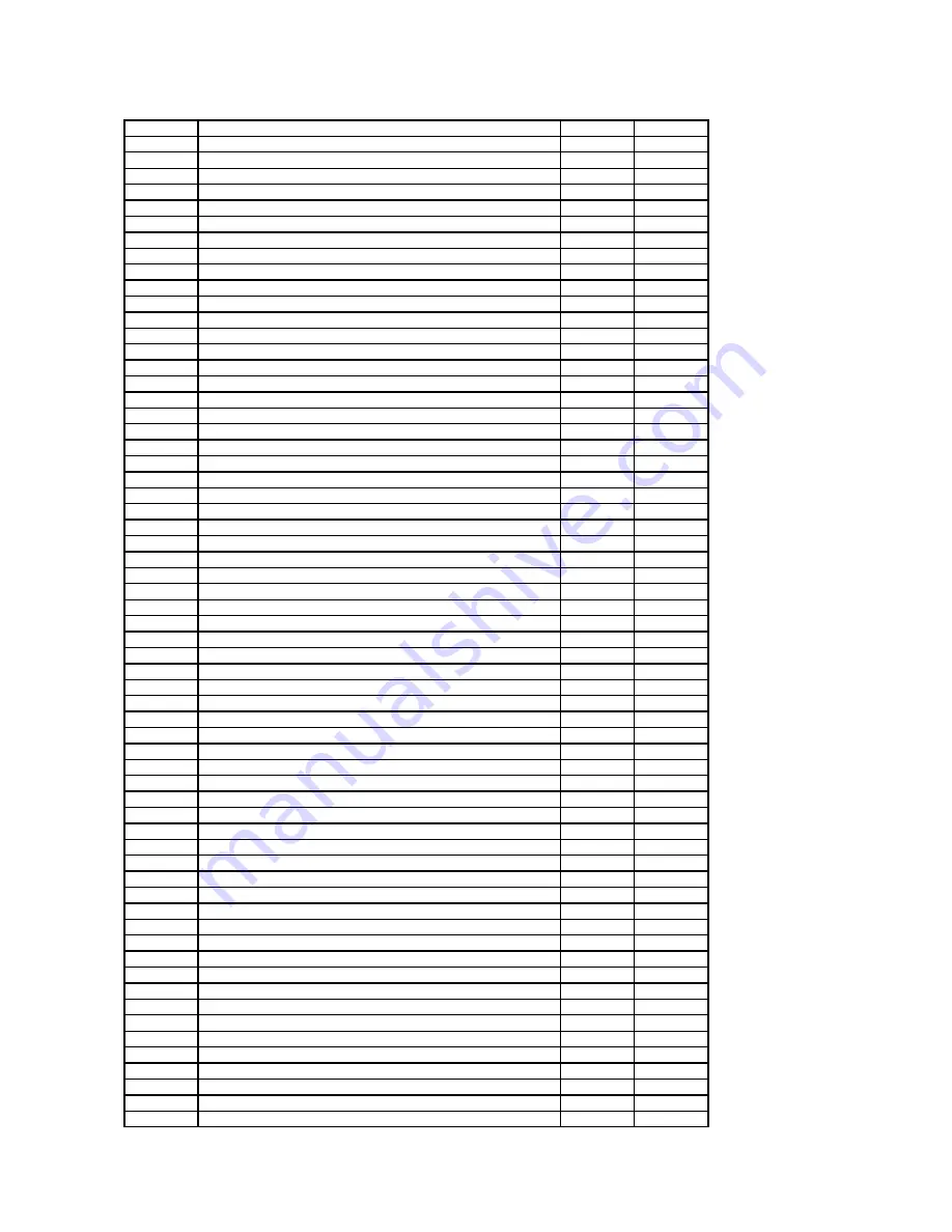 AIRLUX CU45HM Parts List Download Page 2