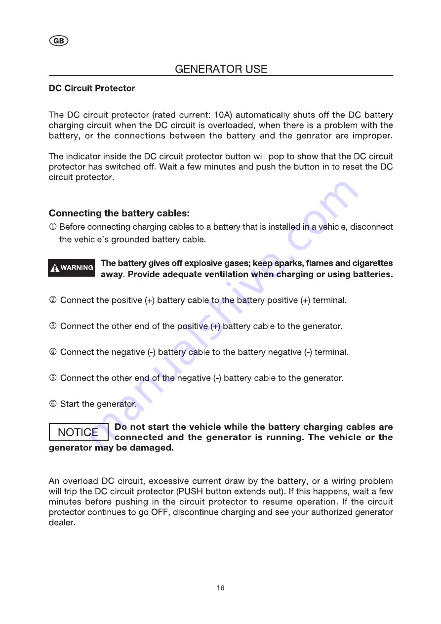 AIRMAC LC 1800 DC Instruction Manual Download Page 18