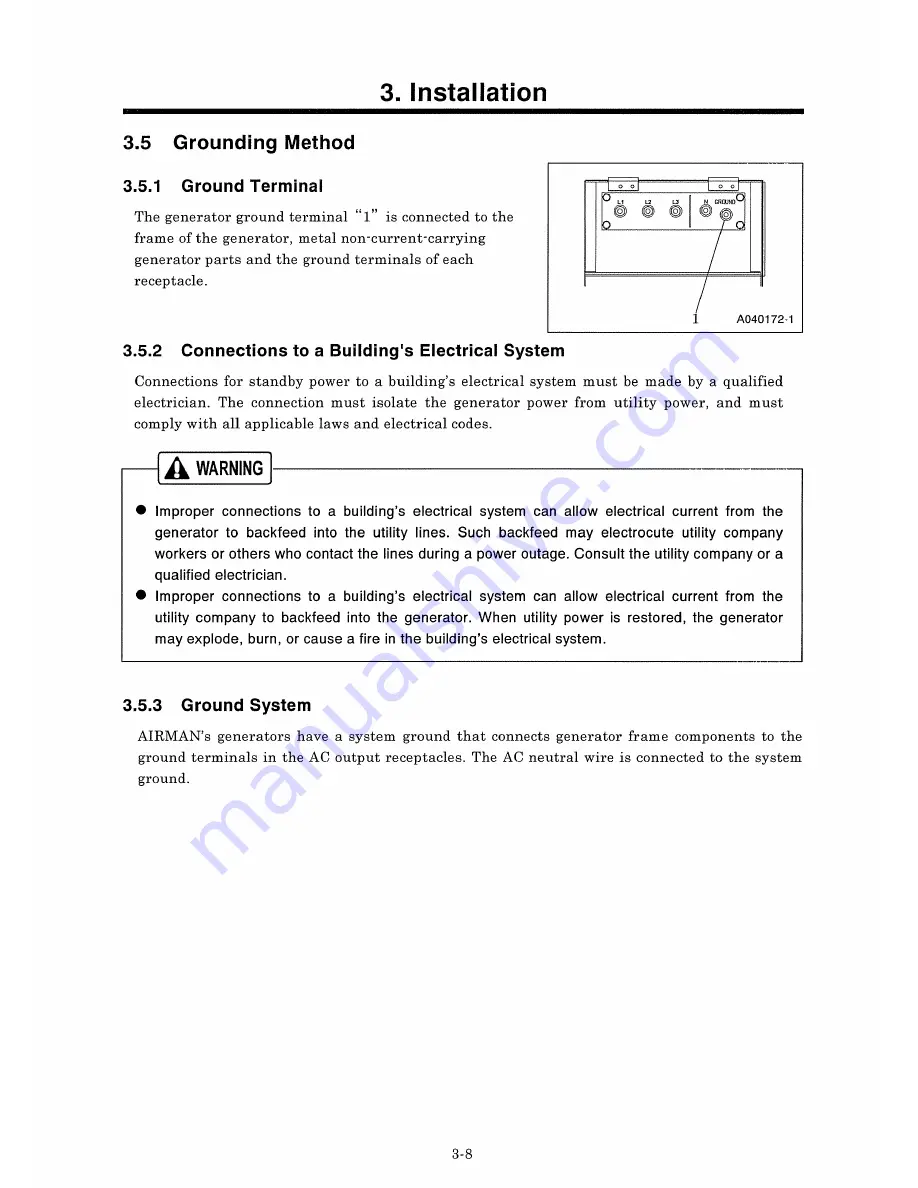 AirMan SDG25S-6A7 Instructional Manual Download Page 27