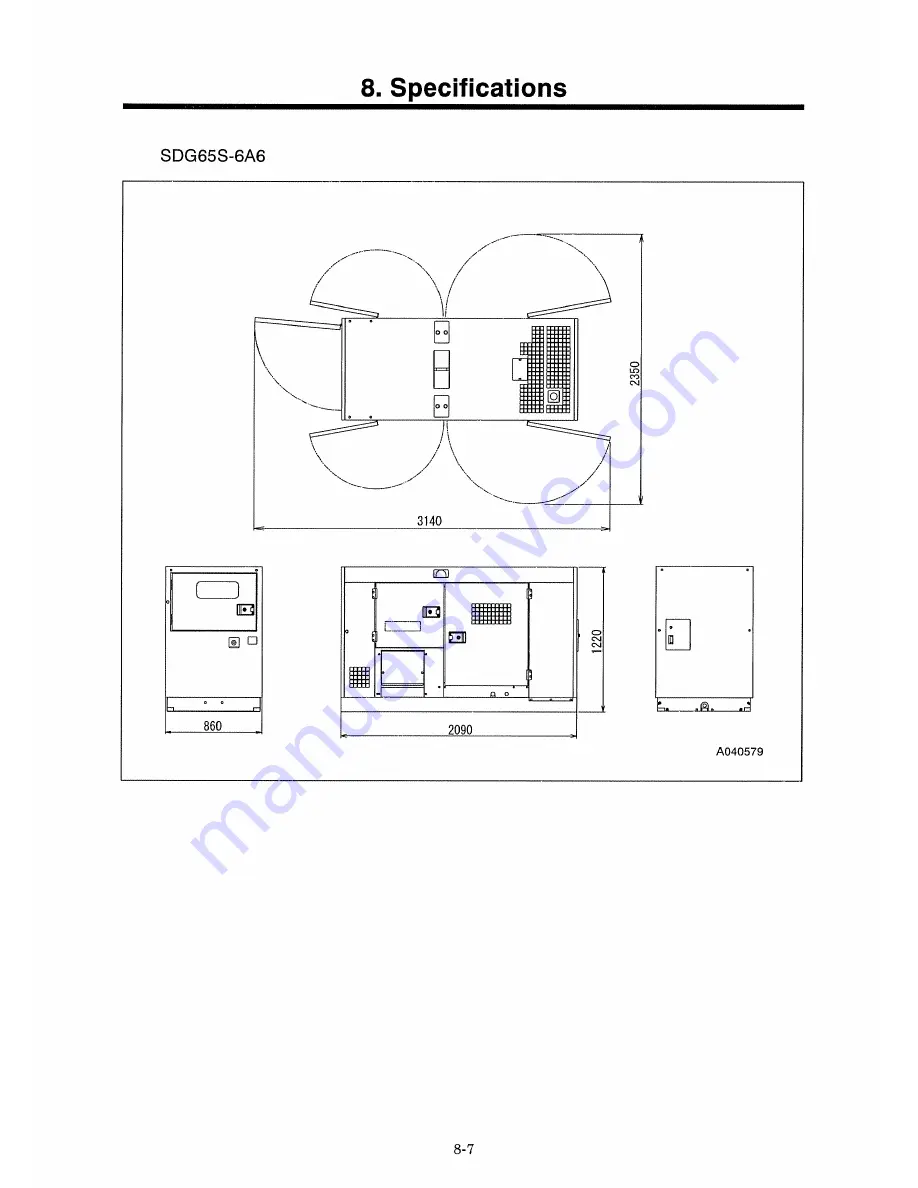 AirMan SDG25S-6A7 Instructional Manual Download Page 65